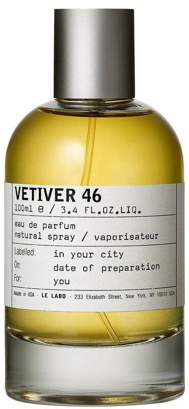 Le Labo Vetiver 46 - Eau de Parfum | Ingredients