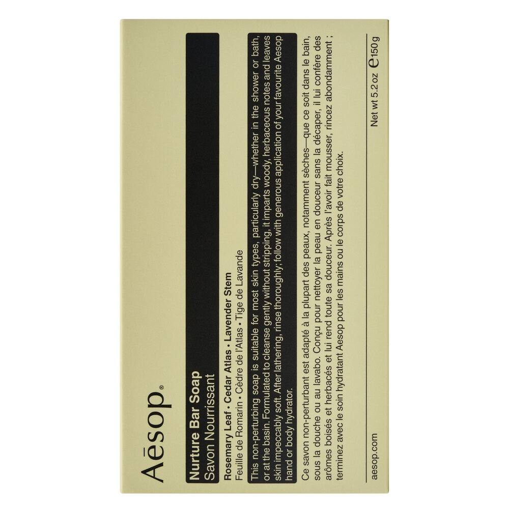 Aesop Nurture tuhé mýdlo