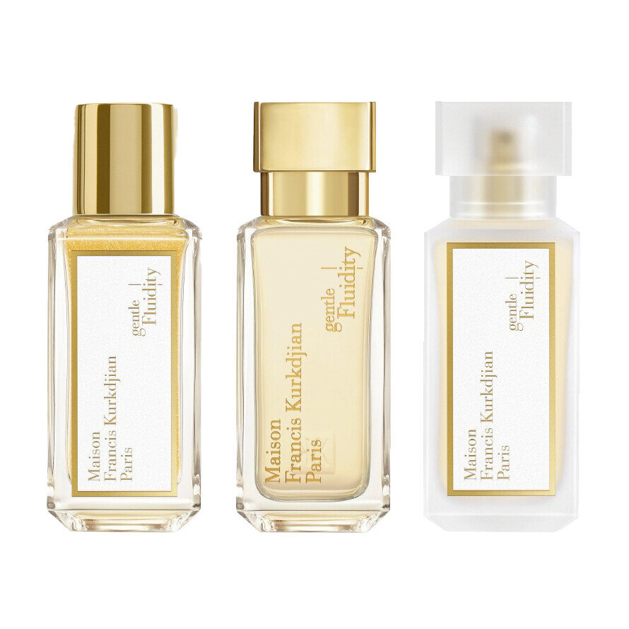 Maison Francis Kurkdjian gentle Fluidity Gold parfémový rituál