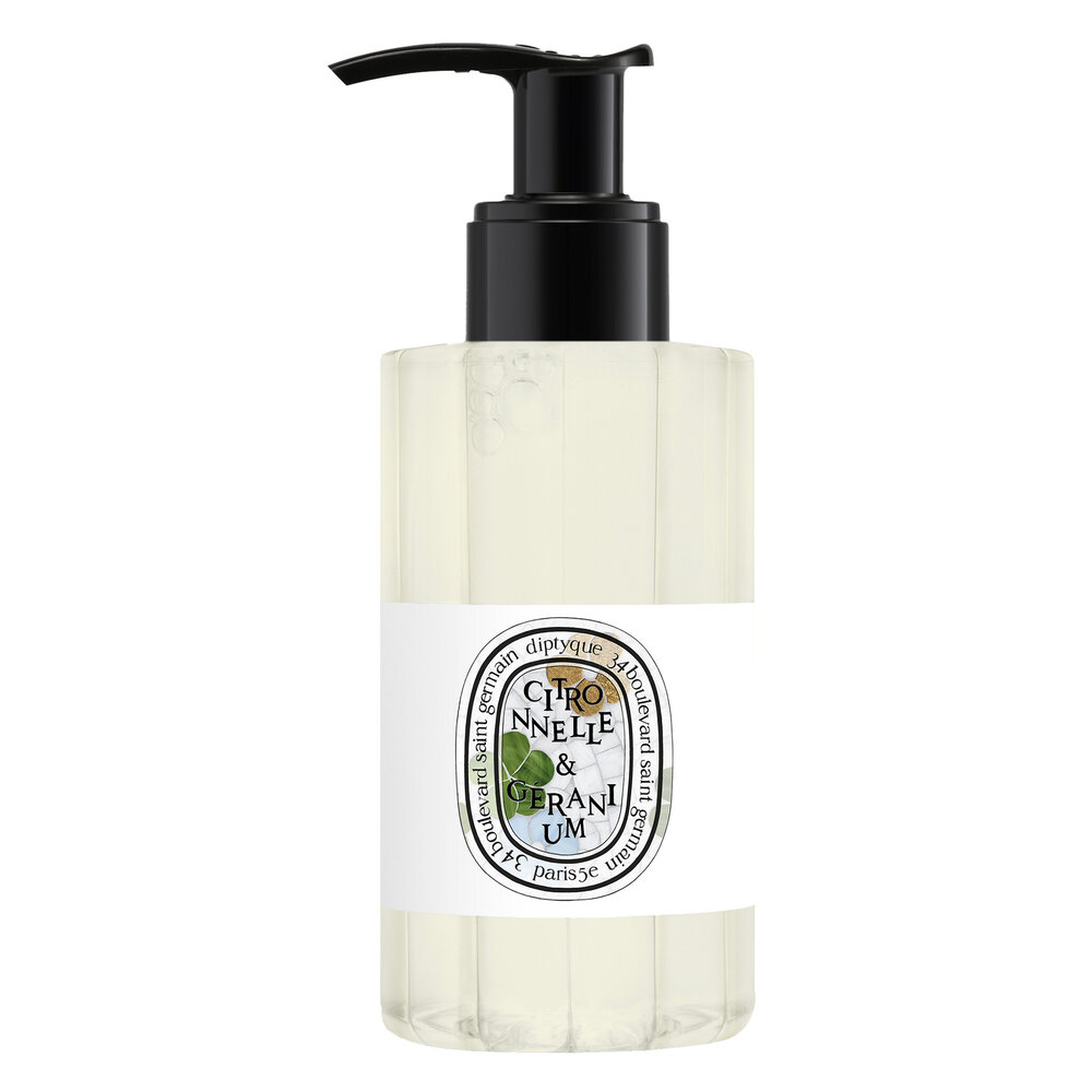Diptyque Citronnelle & Geranium tekuté mýdlo na ruce a tělo