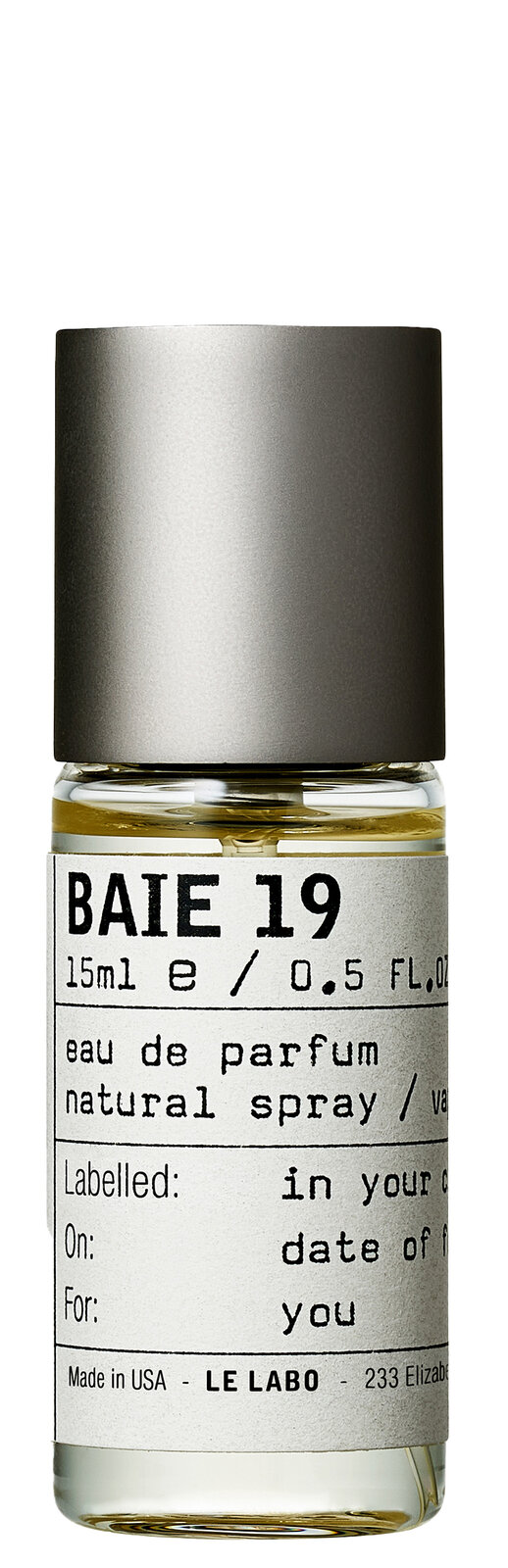Le Labo Baie 19 Eau de Parfum