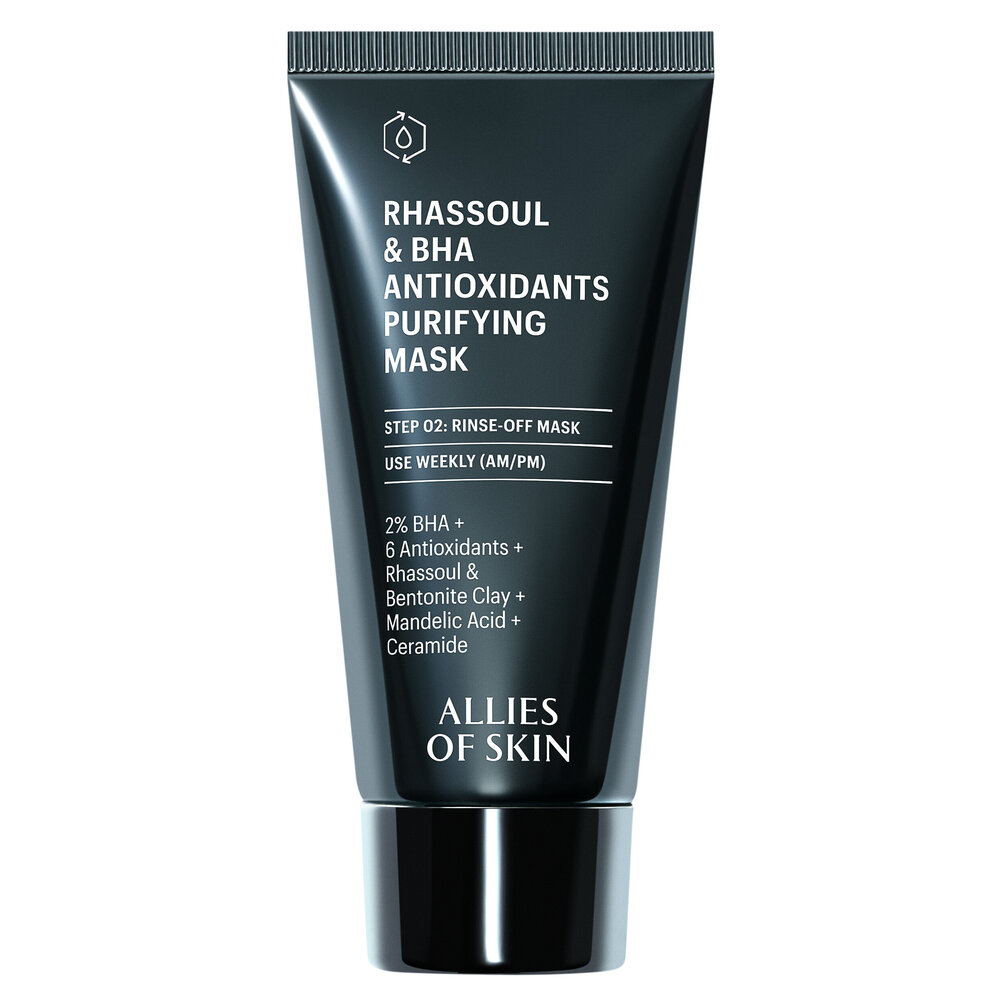 Allies of Skin Rhassoul & BHA Antioxidants Purifying Mask 