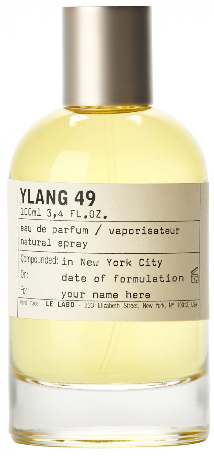 Le Labo Ylang 49 - Eau de Parfum | Ingredients