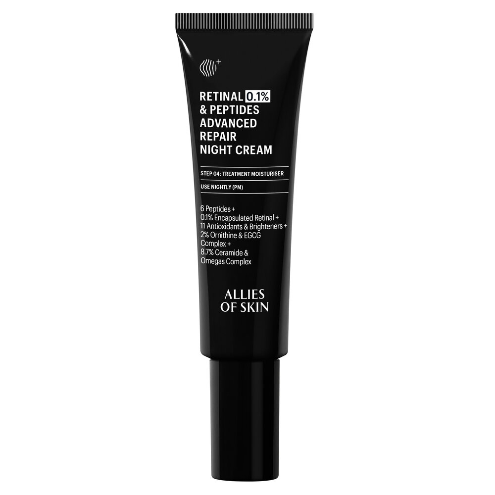 Allies of Skin Retinal 0.1% & Peptides Advanced Repair Night Cream 
