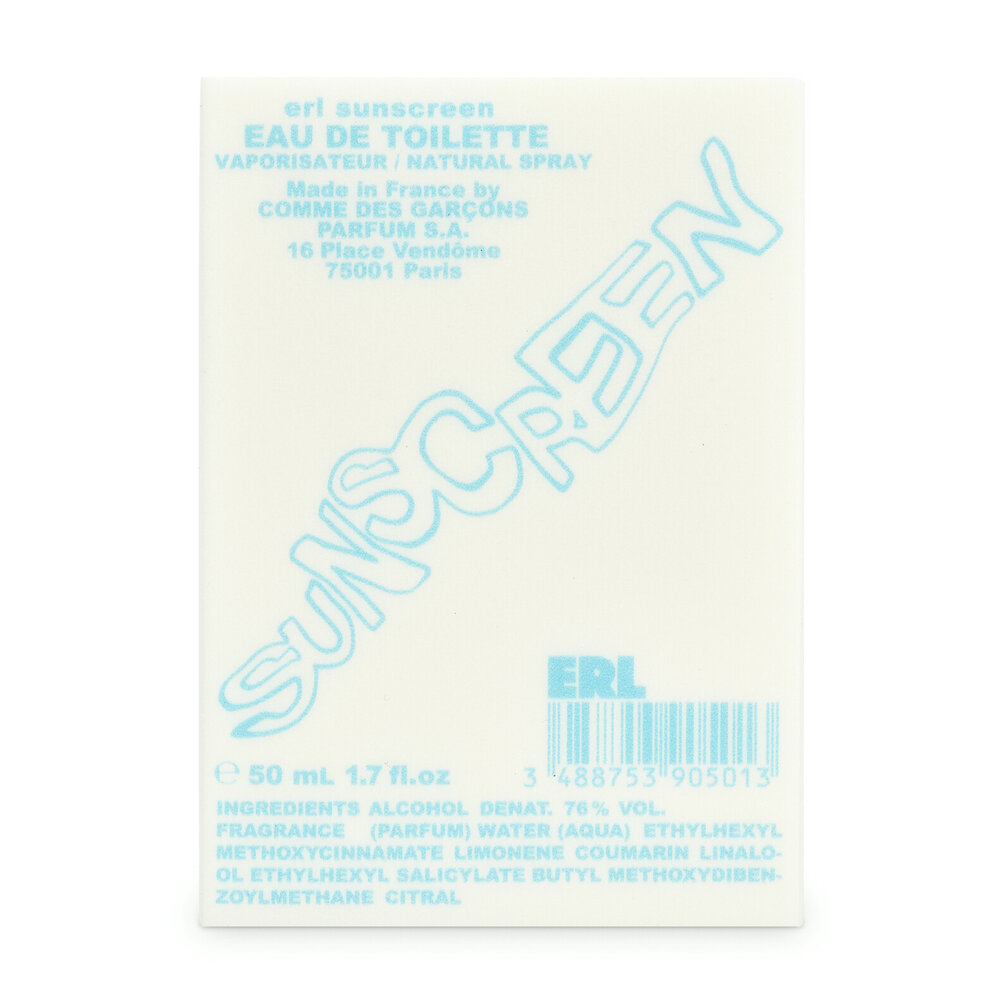 Comme des Garçons ERL Sunscreen Eau de Toilette